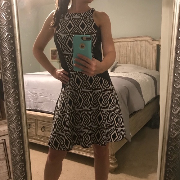 TBags Los Angeles | Faux Leather Skater Dress🖤 - Picture 2 of 8